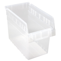 Bacs pour &eacute;tag&egrave;re Store-Max, 6-5/8" la x 8" H x 11-5/8" p, Transparent, Capacit&eacute; 44 lb FMT Sales Ltd