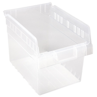 Bacs pour &eacute;tag&egrave;re Store-Max, 8-3/8" la x 8" H x 11-5/8" p, Transparent, Capacit&eacute; 44 lb FMT Sales Ltd