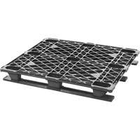 Stackable Plastic Pallet, 4-Way Entry, 48" L x 40" W x 5-3/5" H FMT Sales Ltd