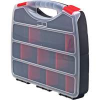 Plastic Compartment Box, 10" W x 12.5" D x 2-1/4" H, 22 Compartments FMT Sales Ltd