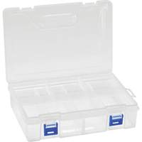 Plastic Compartment Box, 6.25" W x 9.25" D x 2.2" H, 8 Compartments FMT Sales Ltd