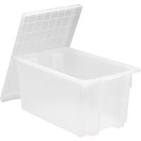 Contenant robuste Stack & Nest, 15" x 19,5" x 29,5", Transparent FMT Sales Ltd