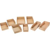Deep Corrugated Parts Bins, 11-3/4" W x 17-1/4" D x 4-1/2" H, Beige FMT Sales Ltd