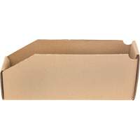 Deep Corrugated Parts Bins, 2-7/8" W x 11-1/4" D x 4-1/2" H, Beige FMT Sales Ltd