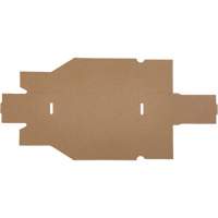 Deep Corrugated Parts Bins, 3-3/4" W x 11-1/4" D x 4-1/2" H, Beige FMT Sales Ltd