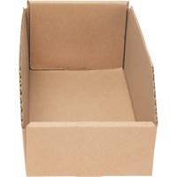 Deep Corrugated Parts Bins, 5-3/4" W x 11-1/4" D x 4-1/2" H, Beige FMT Sales Ltd