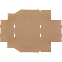 Deep Corrugated Parts Bins, 9-3/4" W x 11-1/4" D x 4-1/2" H, Beige FMT Sales Ltd