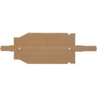 Deep Corrugated Parts Bins, 2-7/8" W x 17-1/4" D x 4-1/2" H, Beige FMT Sales Ltd