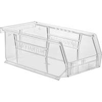Crystal Clear Ultra Bins, 4-1/8" W x 3" H x 7-3/8" D, Clear FMT Sales Ltd