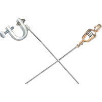 Light-Duty Bonding & Grounding Wire Assemblies - Alligator Clip & Small C-Clamps FMT Sales Ltd