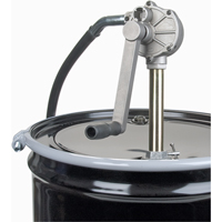 Pompes rotatives pour barils, Aluminium, Pour capacit&eacute; 15-55 gal., 6-3/4 oz par r&eacute;volution FMT Sales Ltd