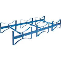 Porte-barils empilables, 3 barils, Capacit&eacute; de 2400 lb, 71-1/2" la x 30" p x 12-1/2" h FMT Sales Ltd