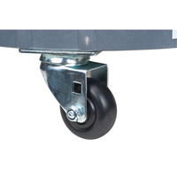 Leak Containment Drum Dolly, 24.25" dia. X 7.625" H, 1.5 US Gal. Spill Cap. FMT Sales Ltd