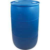 Polyethylene Drums, 55 US gal (45 imp. gal.), Closed Top, Blue FMT Sales Ltd