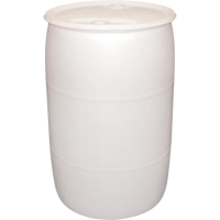 Polyethylene Drums, 55 US gal (45 imp. gal.), Closed Top, Natural FMT Sales Ltd