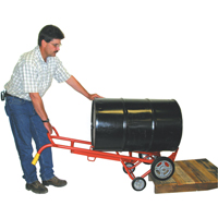 15BT Deluxe Drum Hand Truck, Steel Construction, 30 - 55 US Gal. (25 - 45 Imperial Gal.) FMT Sales Ltd