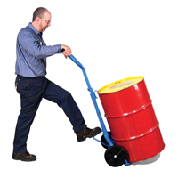 Drum Hand Truck, Steel Construction, 30 - 55 US Gal. (25 - 45 Imperial Gal.) FMT Sales Ltd