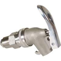 Manual Drum Faucet, Stainless Steel, 3/4" NPT FMT Sales Ltd