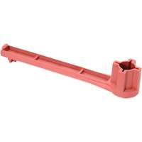 Single Ended Specialty Bung Nut Wrench, 1-1/4" Opening, 8" Handle, Non-Sparking Nylon FMT Sales Ltd