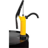 Pompe &agrave; baril de type levier, Polypropyl&egrave;ne, 14 oz/course, Pour barils de 5-55 gal. FMT Sales Ltd