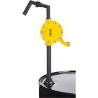 Pompe rotative pour baril, Polypropyl&egrave;ne, Pour capacit&eacute; 15 - 55 gal. US, 8 oz/course FMT Sales Ltd
