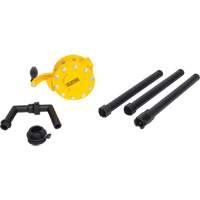 Pompe rotative pour baril, Polypropyl&egrave;ne, Pour capacit&eacute; 15 - 55 gal. US, 8 oz/course FMT Sales Ltd