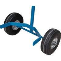 Chariot &agrave; cylindres, Roues Anticrevaison, Base de 15-1/2" W x 14-1/4" L, 600 lb FMT Sales Ltd