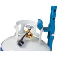 Chariot &agrave; cylindres, Roues Anticrevaison, Base de 15-1/2" W x 14-1/4" L, 600 lb FMT Sales Ltd
