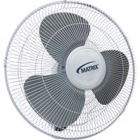 Ventilateur mural oscillant, Commercial, 3 vitesses, Diam&egrave;tre de 16" FMT Sales Ltd