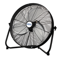 High Velocity Floor Fan, Commercial, 3 Speed, 20" Diameter FMT Sales Ltd
