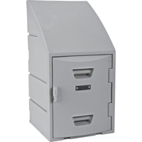 Casier, 15" x 15" x 31", Gris, Assembl&eacute; FMT Sales Ltd