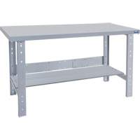 Pre-Designed Workbench, 60" W x 36" D x 34" H, 2500 lbs. Capacity FMT Sales Ltd