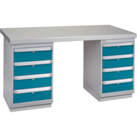 Pre-Designed Workbench, 60" W x 36" D x 34" H, 2500 lbs. Capacity FMT Sales Ltd