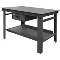 Extra Heavy-Duty Workbench, 60" W x 36" D x 34" H, 14000 lbs. Capacity FMT Sales Ltd