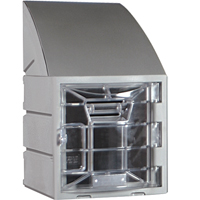 Casier, 12" x 15" x 12", Gris, Assembl&eacute; FMT Sales Ltd