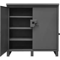 Lockable Jobsite Cabinet, Grey FMT Sales Ltd