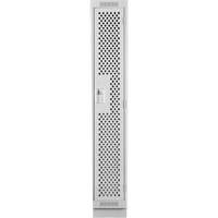 Casiers Clean Line, 12" x 18" x 76", Acier, Gris, Rivet (assembl&eacute;), Perfor&eacute; FMT Sales Ltd