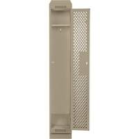 Casiers Clean Line, 12" x 12" x 82", Acier, Beige, Rivet (assembl&eacute;), Perfor&eacute; FMT Sales Ltd