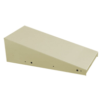 Clean Line Economy Lockers Slope Top, 1 Bank, 18" D x 12" W x 6" H, Beige, Steel FMT Sales Ltd
