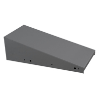 Clean Line Economy Lockers Slope Top, 3 Bank, 18" D x 36" W x 6" H, Steel FMT Sales Ltd