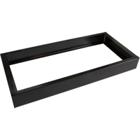 All-Welded Concorde - Heavy-Duty Lockers Recessed Base, 3 Banks, 4" H x 36" W x 17" D, Black, Steel FMT Sales Ltd