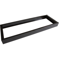All-Welded Concorde - Heavy-Duty Lockers Recessed Base, 4 Banks, 4" H x 48" W x 17" D, Black, Steel FMT Sales Ltd