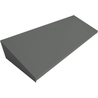 Dessus inclin&eacute; pour casiers robustes enti&egrave;rement soud&eacute; Concorde, Bloc de 4, 18" p x 48" la x 6" ha, Acier FMT Sales Ltd