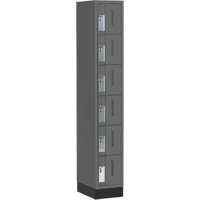 Casiers robustes Concorde, 6 niveaux, 12" x 18" x 76", Acier, Charbon, Soud&eacute; (assembl&eacute;) FMT Sales Ltd