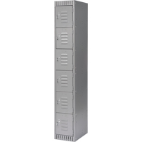 Casiers, 6 niveaux, 12" x 18" x 72", Acier, Gris, D&eacute;mont&eacute; FMT Sales Ltd
