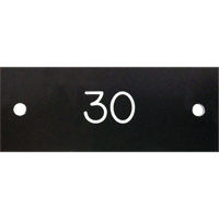Locker Number Plates FMT Sales Ltd