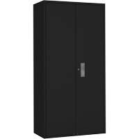 Armoire garde-robe, Acier, 36" la x 18" p x 72" h, Noir FMT Sales Ltd