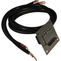 Plug-In Polarized Stainless Steel Socket Panel, 4 AWG, 5' Cable FMT Sales Ltd