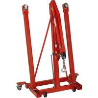 Folding Engine Crane, 2500 lbs. (1.25 tons) Capacity FMT Sales Ltd