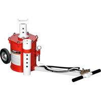 Portable Air Lift Jack, 10 Ton(s) Capacity, 17-3/4" - 49-3/8" H FMT Sales Ltd